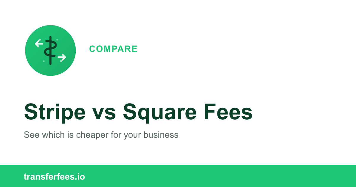 Go Square Stripe vs Square Fee Calculator: Compare 2026 Fees